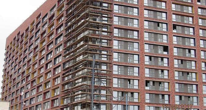 ЖК Лайнер (Комплекс апартаментов Лайнер), отделочные работы - вид с Ходынского бульвара, фото 2 Квартирный контроль
