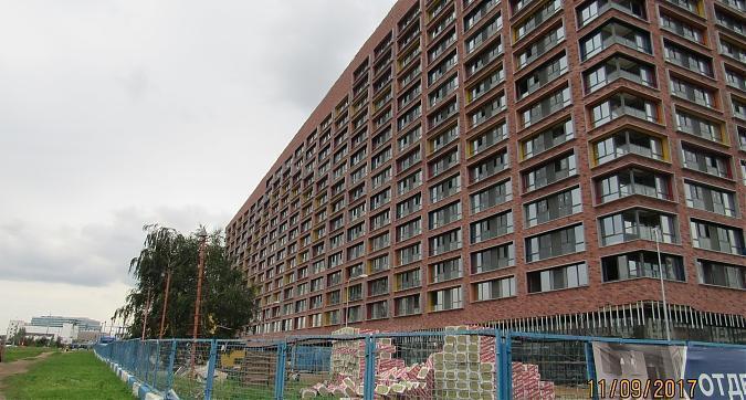 ЖК Лайнер (Комплекс апартаментов Лайнер), отделочные работы - вид с Ходынского бульвара, фото 5 Квартирный контроль