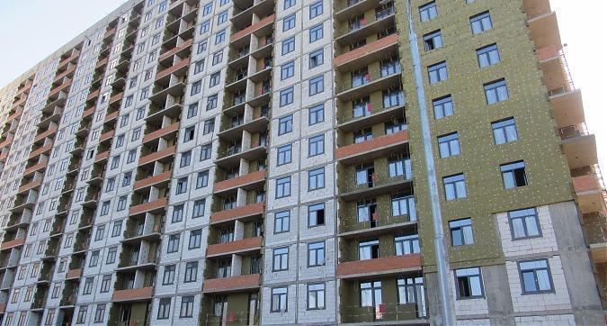 ЖК Оранж парк, 5-й корпус, вид с улицы Строителей, фото 1 Квартирный контроль