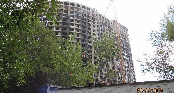 ЖК VAVILOVE (Вавилова, 69А), фасадные работы - вид со стороны улицы Вавилова, фото 1 Квартирный контроль