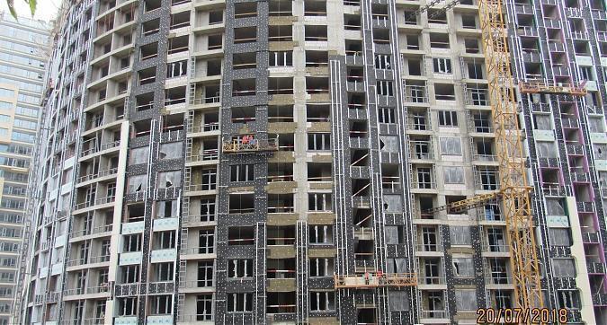 ЖК VAVILOVE (Вавилова, 69А), фасадные работы - вид со стороны улицы Вавилова, фото 7 Квартирный контроль