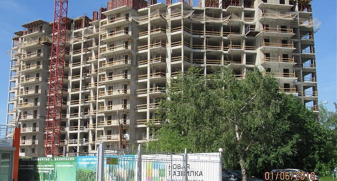 ЖК Новая Развилка,12 корпус, монолитные работы - вид со строительной площадки, фото 7 Квартирный контроль