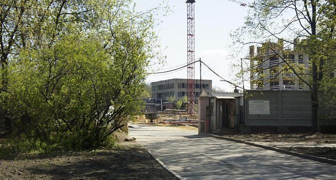 ЖК Серебряный фонтан, вид с ул. Новоалексеевской, фото 2 Квартирный контроль
