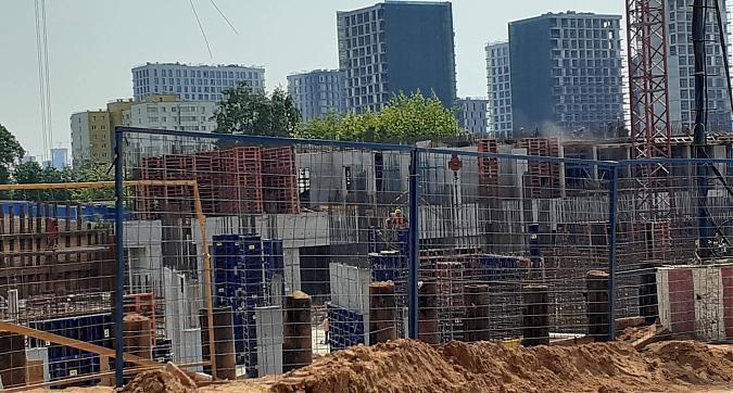 ЖК КутузовGRAD II (КутузовГрад II), строительная площадка, вид со 2-го пер. Петра Алексеева, фото - 1 Квартирный контроль