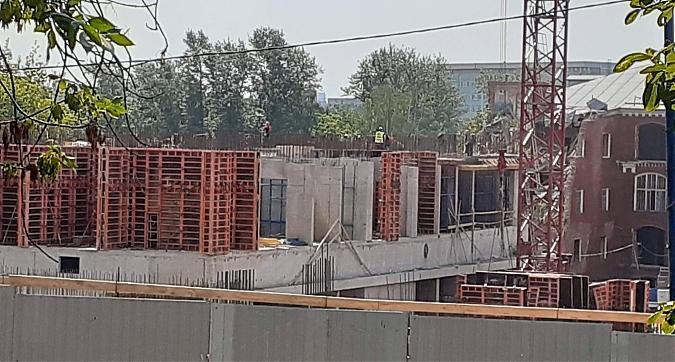 ЖК КутузовGRAD II (КутузовГрад II), строительная площадка, вид со 2-го пер. Петра Алексеева, фото - 5 Квартирный контроль