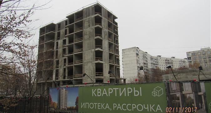 ЖК Консул-дом. Лидер на Ленинском (Дом на Ленинском, 154), монолитные работы - вид со стороны Ленинского проспекта, фото 4 Квартирный контроль