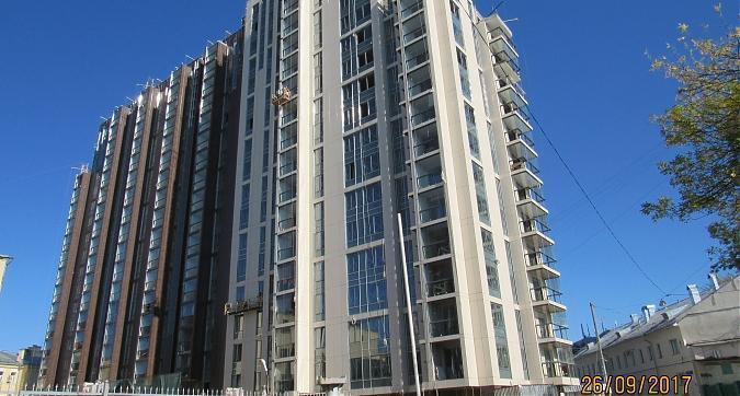 ЖК Басманный 5, фасадные работы - вид с Рязанского переулка, фото 1 Квартирный контроль
