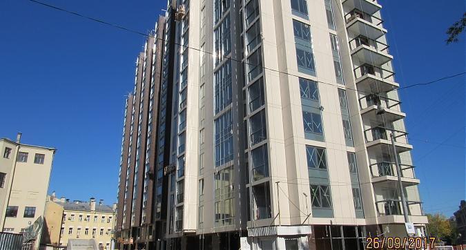 ЖК Басманный 5, фасадные работы - вид с Рязанского переулка, фото 3 Квартирный контроль