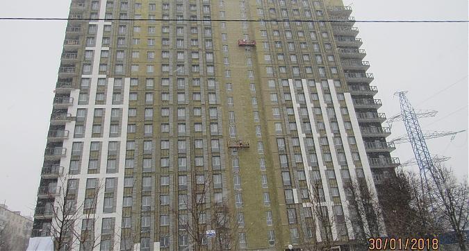 ЖК Дом 128 на Профсоюзной - фасадные работы, вид с Профсоюзной улицы, фото 5 Квартирный контроль