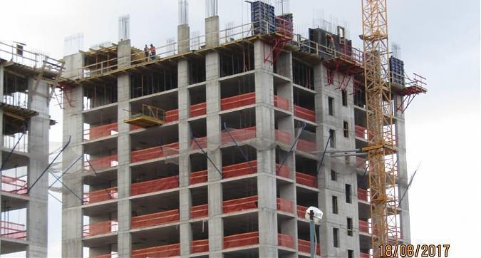 ЖК Тетрис - в корпусе 1 проводятся монолитные работы Квартирный контроль