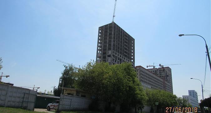 ЖК Green Park (ЖК Грин Парк), 3 блок - вид с Олонецкой улицы, фото 1 Квартирный контроль