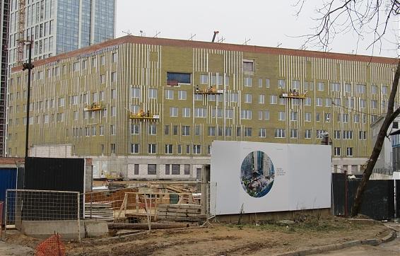 ЖК Небо (Мичуринский проспект, 56), строительство инфраструктуры, вид с восточной стороны, фото - 1 Квартирный контроль