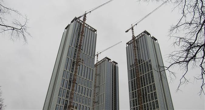 ЖК Небо (Мичуринский проспект, 56), общий вид на комплекс с восточной стороны, фото - 7 Квартирный контроль