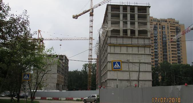 ЖК Академика Павлова,, корпуса 30 и 32, монолитные работы - вид с улицы Академика Павлова, фото 2 Квартирный контроль