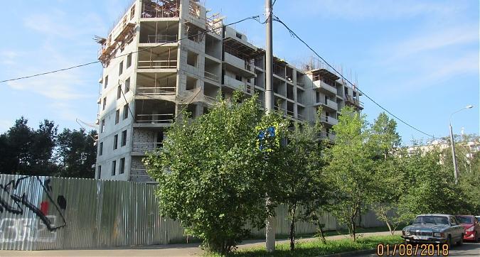 ЖК Лидер в Тушино(Лидер на Райниса), Монолитные работы - вид с бульвара Яна Райниса фото 5 Квартирный контроль