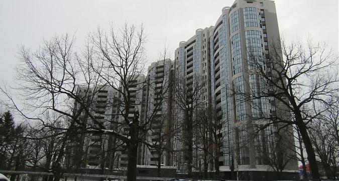 ЖК Панорама Сколково - вид на комплекс со стороны улицы Эйнштейна Квартирный контроль