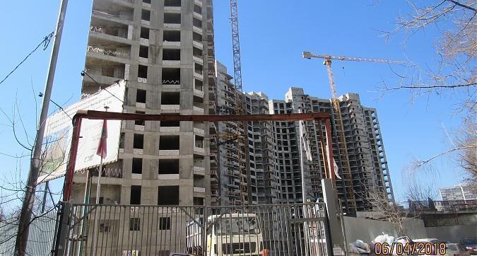 ЖК Квартал Триумфальный, отделочные работы - вид со стороны Давыдковской улицы, фото 1 Квартирный контроль