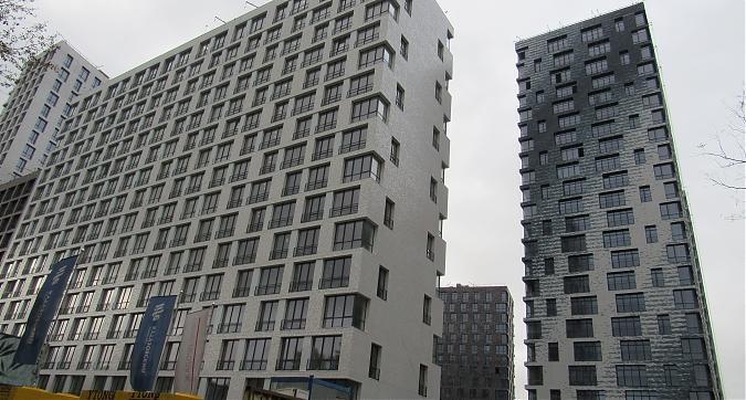 ЖК LIFE-Кутузовский (Лайф Кутузовский), общий вид на комплекс с ул. Гжатская, фото - 10 Квартирный контроль