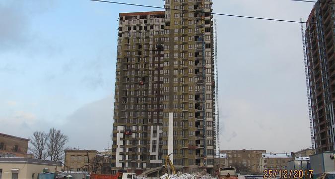 ЖК Петр 1 - фасадные работы, вид с проезда Завода Серп и Молот, фото 2 Квартирный контроль