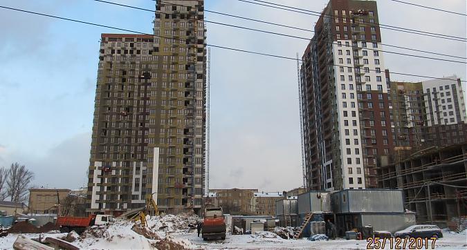 ЖК Петр 1 - фасадные работы, вид с проезда Завода Серп и Молот, фото 4 Квартирный контроль