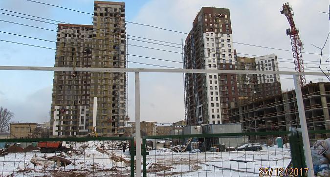 ЖК Петр 1 - фасадные работы, вид с проезда Завода Серп и Молот, фото 6 Квартирный контроль
