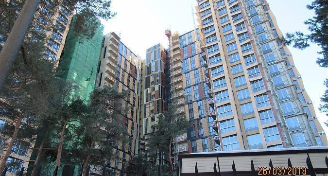 ЖК Дом Серебряный Бор - фасадные работы, вид со стороны набережной Москва реки, фото 3 Квартирный контроль