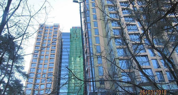 ЖК Дом Серебряный Бор - фасадные работы, вид со стороны набережной Москва реки, фото 6 Квартирный контроль