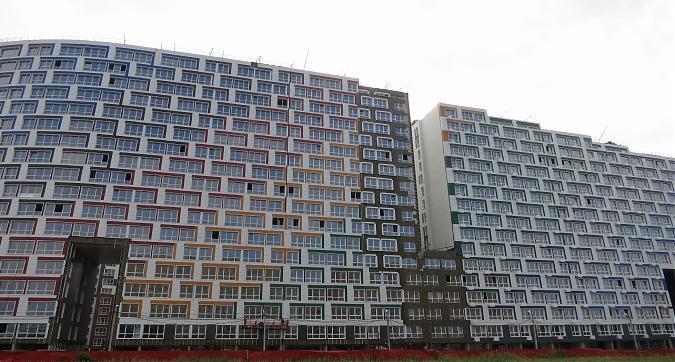 ЖК Парад Планет, фасадные работы - вид с восточной стороны, фото 6 Квартирный контроль