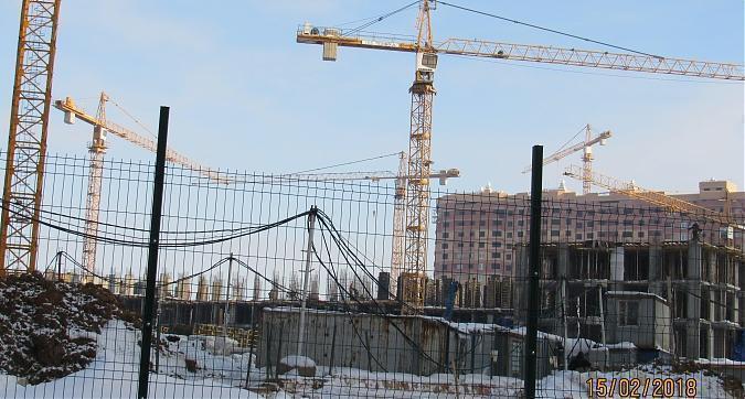 ЖК Зеленые аллеи, корпус 2.9 - монолитные работы,  вид с улицы Лемешко, фото 4 Квартирный контроль
