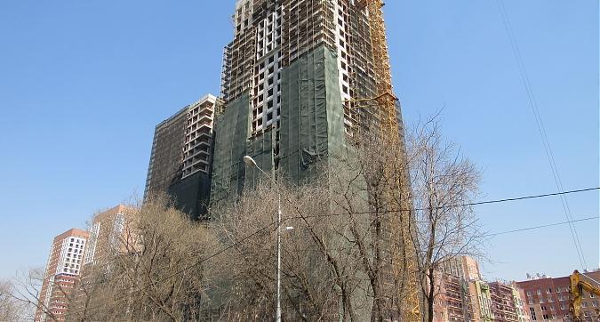 ЖК SREDA (СРЕДА), монолитные работы - вид с 1-го Карачаровского проезда, фото 3 Квартирный контроль