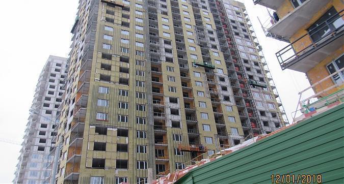 ЖК Парк Легенд - фасадные работы, вид с Проектируемого проезда №7020, фото 2 Квартирный контроль