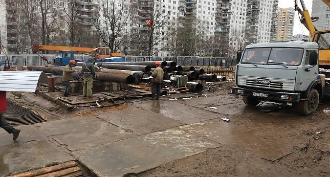 ЖК Дом на Абрамцевской - вид с Абрамцевской улицы Квартирный контроль