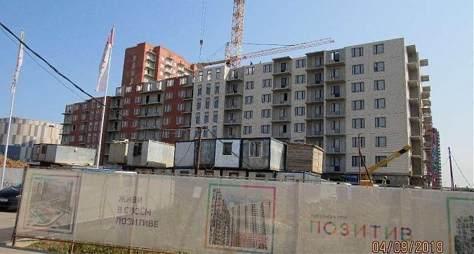 ЖК Позитив, корпус 1 - монолитные работы, вид с улицы Родниковая, фото 1 Квартирный контроль