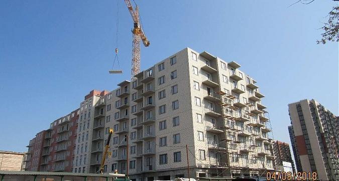 ЖК Позитив, корпус 1 - монолитные работы, вид с улицы Родниковая, фото 2 Квартирный контроль