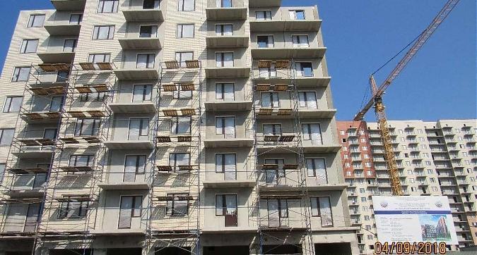 ЖК Позитив, корпус 1 - монолитные работы, вид с улицы Родниковая, фото 4 Квартирный контроль