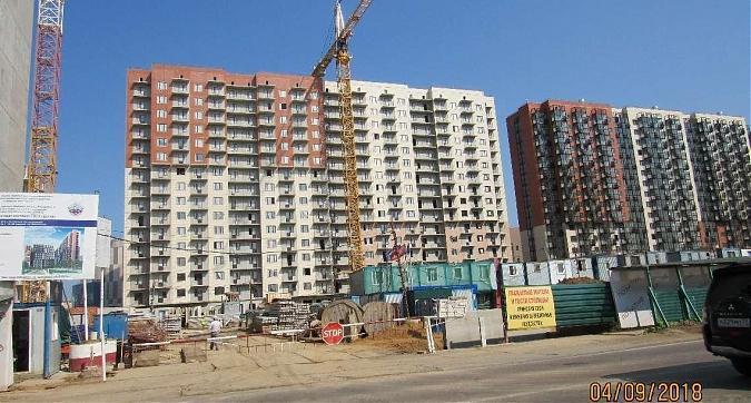 ЖК Позитив, корпус 2 - монолитные работы, вид с улицы Родниковая, фото 2 Квартирный контроль