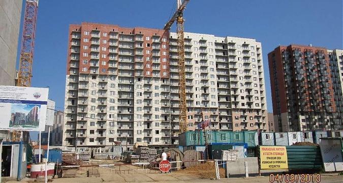 ЖК Позитив, корпус 2 - монолитные работы, вид с улицы Родниковая, фото 3 Квартирный контроль