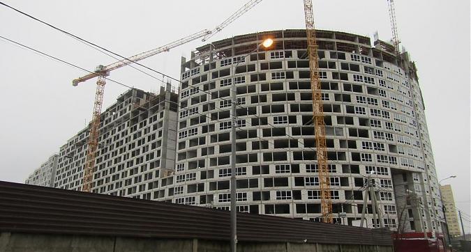 ЖК Парад Планет - вид на жилой комплекс со стороны улицы Академика Легостаева Квартирный контроль