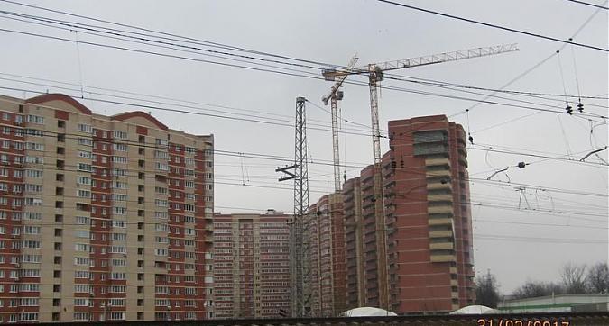 ЖК Батарейный - вид на комплекс со стороны Железнодорожной улицы Квартирный контроль
