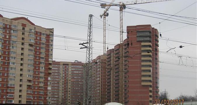 ЖК Батарейный - вид на комплекс со стороны Железнодорожной улицы Квартирный контроль