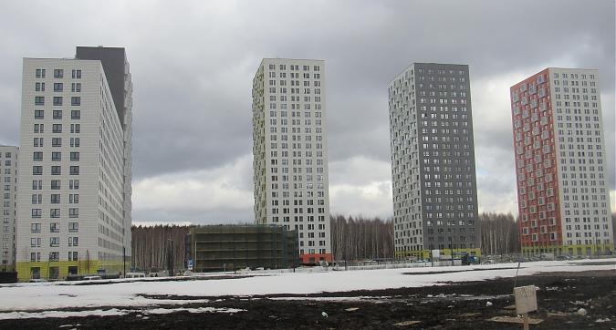 ЖК Саларьево Парк, корпуса 1,2,3, корпус 4 отделочные работы, вид со стороны метро Саларьево, фото - 1 Квартирный контроль