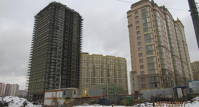ЖК Мосфильмовский, 13-й корпус - отделочные работы, вид с Мосфильмовской улицы, фото 4 Квартирный контроль