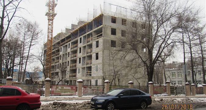 ЖК Атмосфера, монолитные работы - вид с Совхозной улицы, фото 1 Квартирный контроль