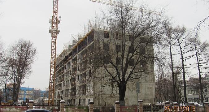 ЖК Атмосфера, монолитные работы - вид с Совхозной улицы, фото 3 Квартирный контроль