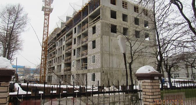 ЖК Атмосфера, монолитные работы - вид с Совхозной улицы, фото 6 Квартирный контроль