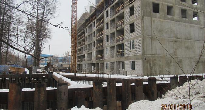 ЖК Атмосфера, монолитные работы - вид с Совхозной улицы, фото 7 Квартирный контроль