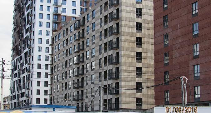 ЖК Лефортово Парк - монолитные работы, вид с проезда Завода Серп и Молот Квартирный контроль