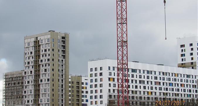 ЖК Green Park (ЖК Грин Парк) - вид с Олонецкой улицы на строительство 2-го корпуса Квартирный контроль