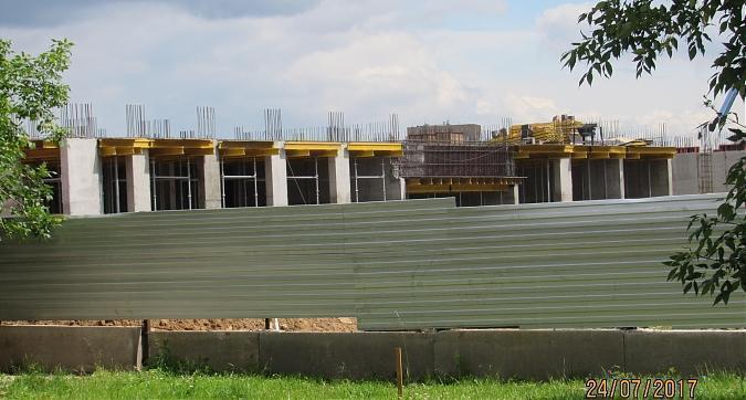 ЖК Green Park (ЖК Грин Парк) - вид с Олонецкой улицы на строительство 3-го корпуса Квартирный контроль