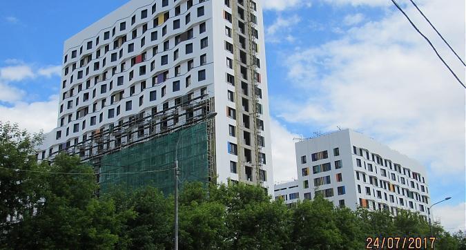 ЖК Green Park (ЖК Грин Парк) - вид с Олонецкой улицы на строительство 2-го корпуса Квартирный контроль
